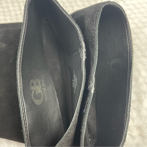 🔥Gianni Bini Women Love It Style Boots Black Leather Suede Pull On Size 8,5 - Picture 7 of 15